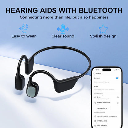 👂Revitalize your ears again💖 💥 LIMITED TIME OFFER!🔥Bone Conduction Smart Hearing Aid Bluetooth Earphones